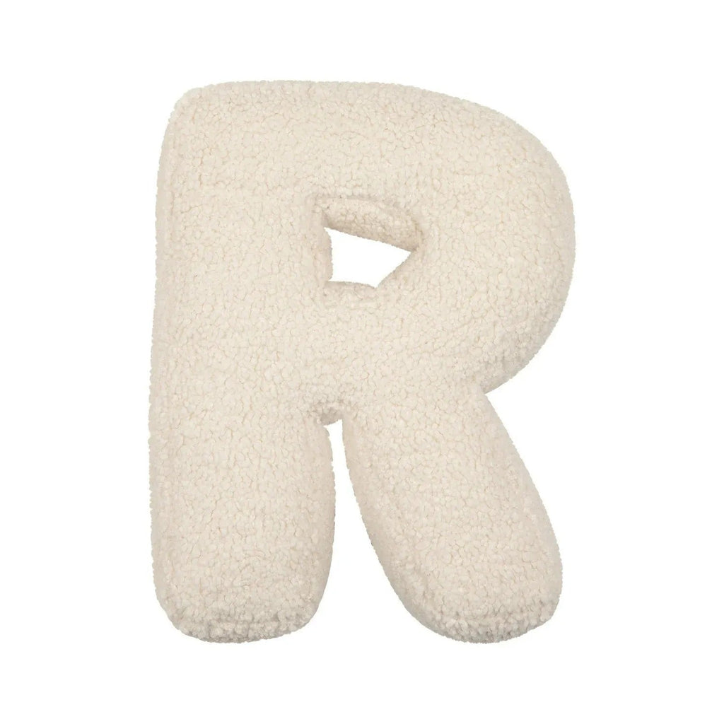 Customizable Plush Letter Cushion - Soft Decorative Accent for Sofa or Kids' Room