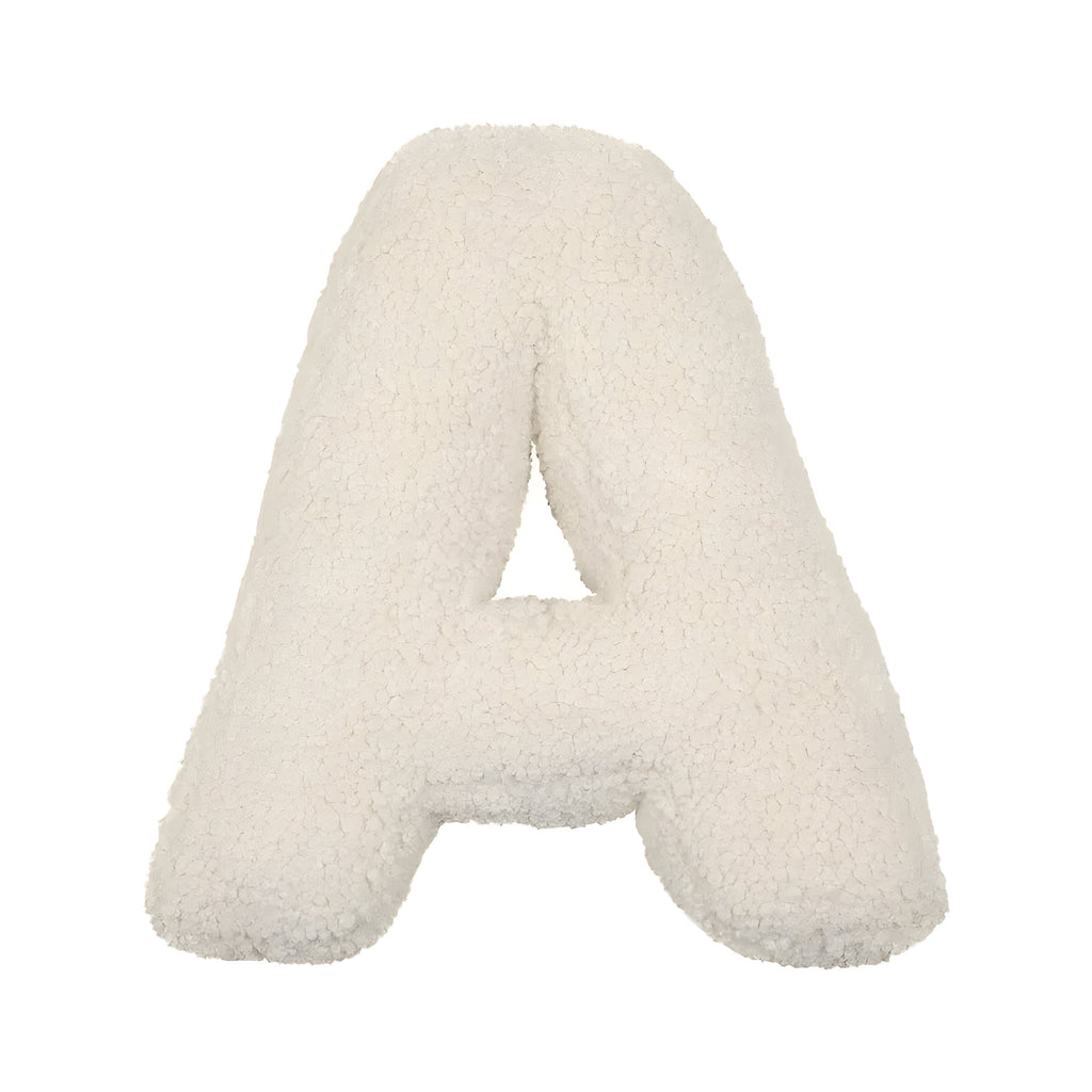 Customizable Plush Letter Cushion - Soft Decorative Accent for Sofa or Kids' Room