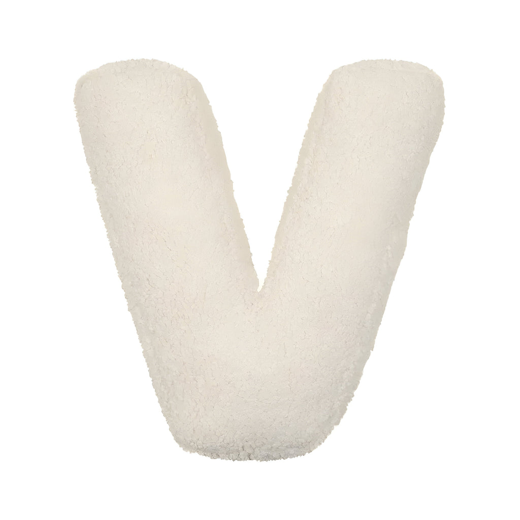 Customizable Plush Letter Cushion - Soft Decorative Accent for Sofa or Kids' Room