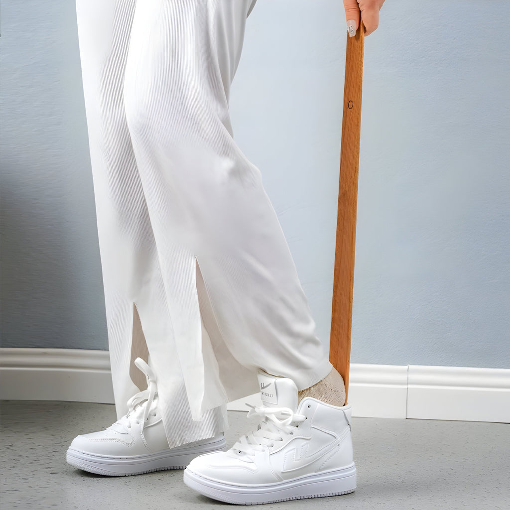 Magnetic Wooden Long Shoe Horn