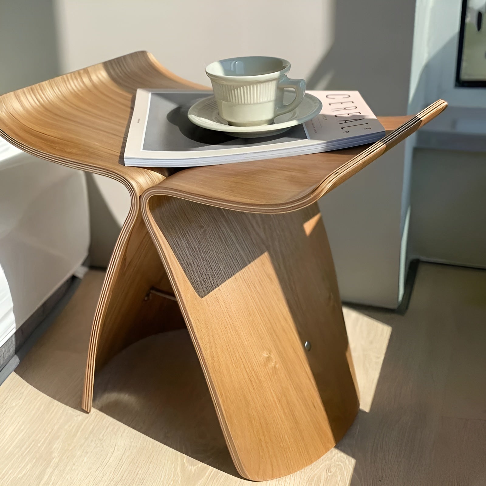 Rustic Solid Wood Handcrafted Bench – Unique Wooden Seating
