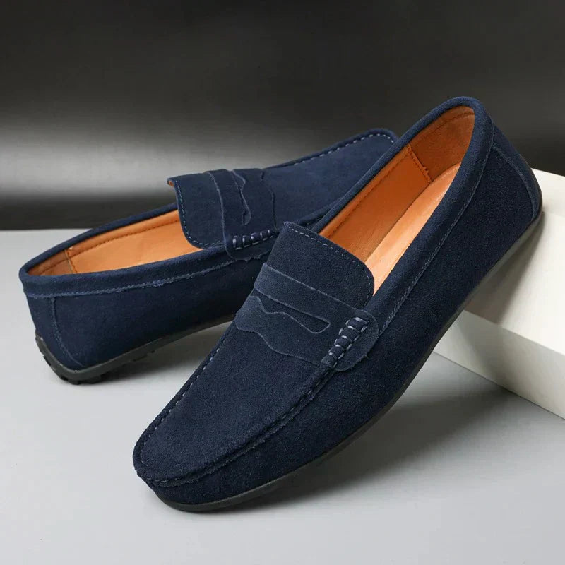 Men's Suede Loafers | One-Step