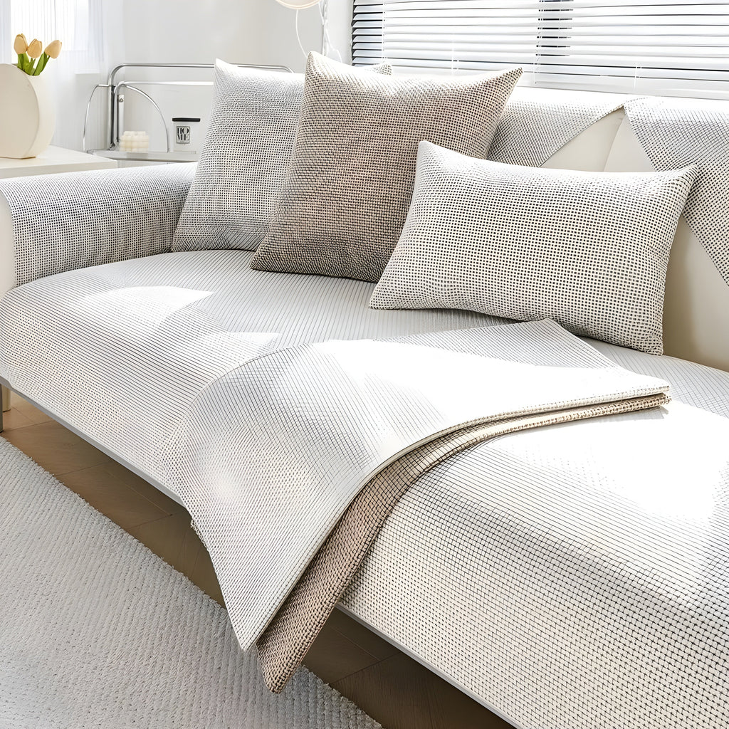 Non-Slip Sofa Cover – Premium Cushion Cover for Year-Round Use