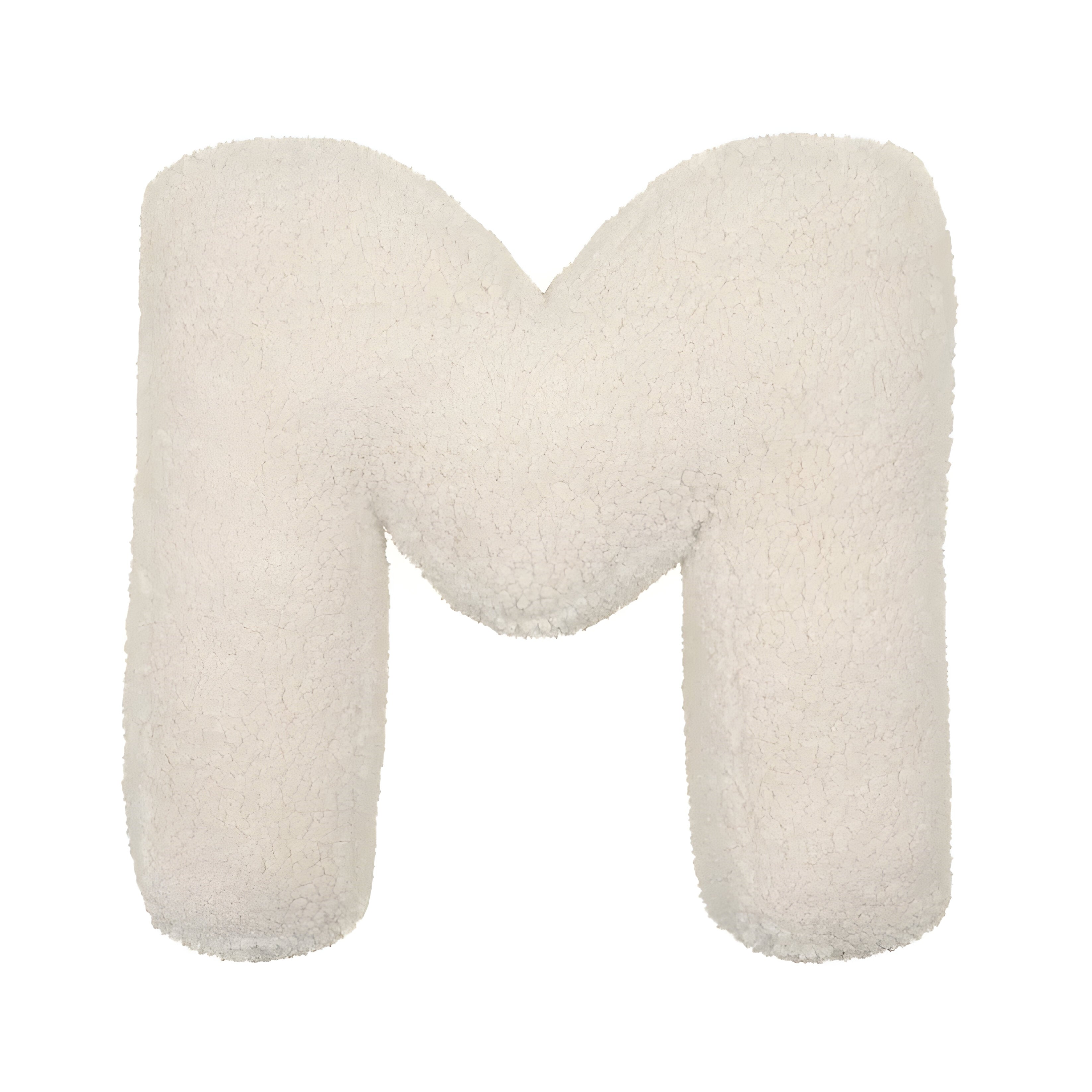 Customizable Plush Letter Cushion - Soft Decorative Accent for Sofa or Kids' Room