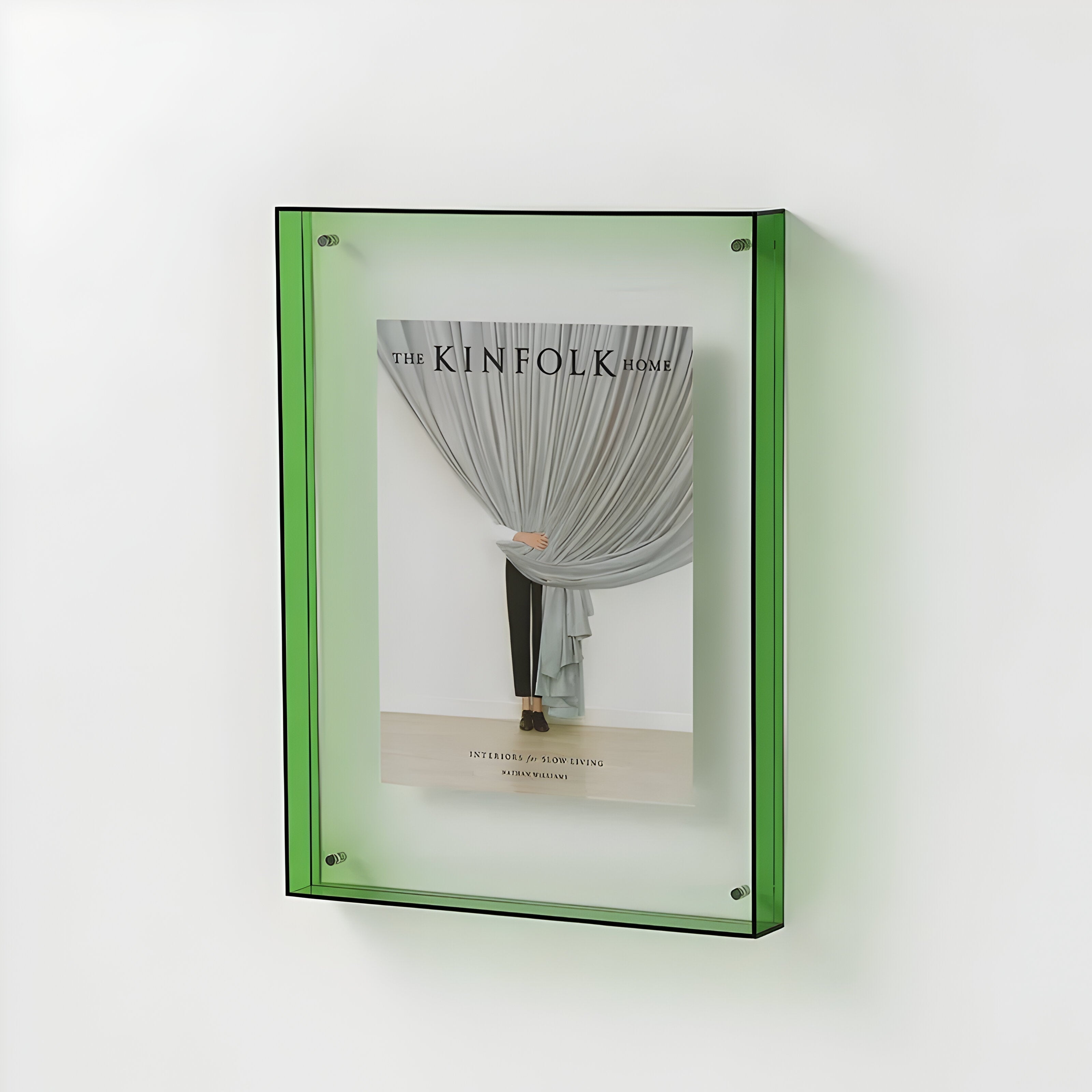Modern Acrylic Picture Frame – Clear and Colored Options for Photo Protection