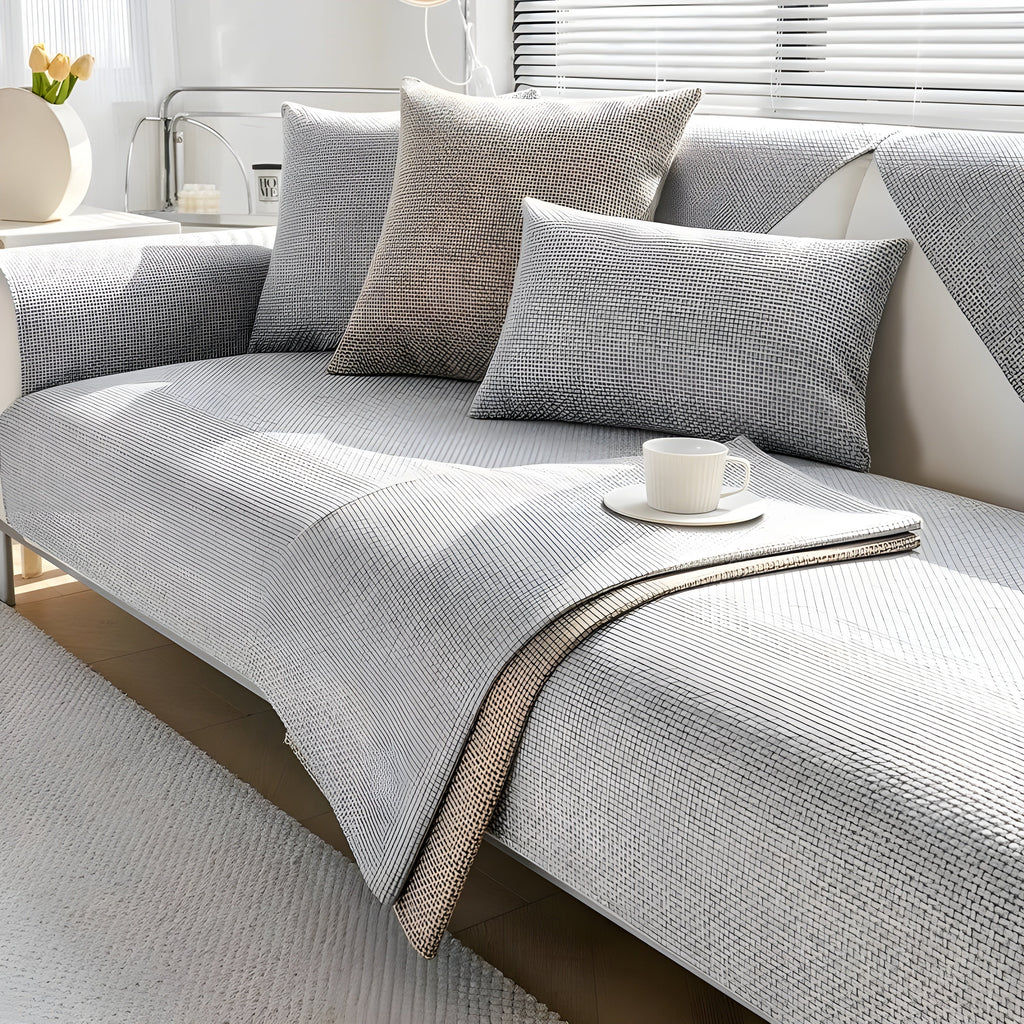 Non-Slip Sofa Cover – Premium Cushion Cover for Year-Round Use