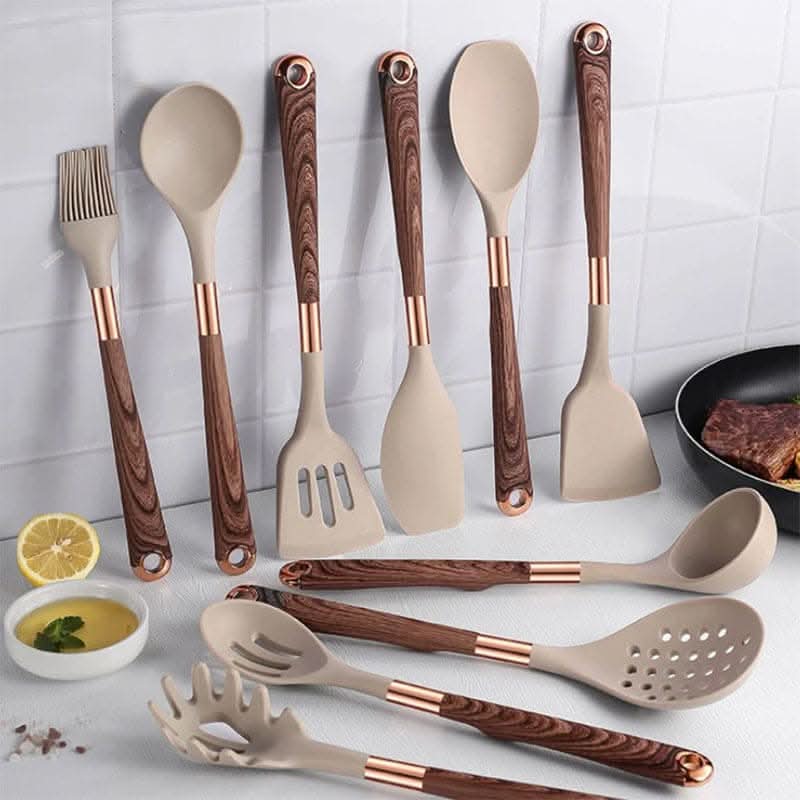 10-Piece Premium Silicone Kitchen Set