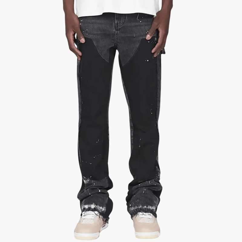 Men's Paint-Splatter Jeans | Streetstyle