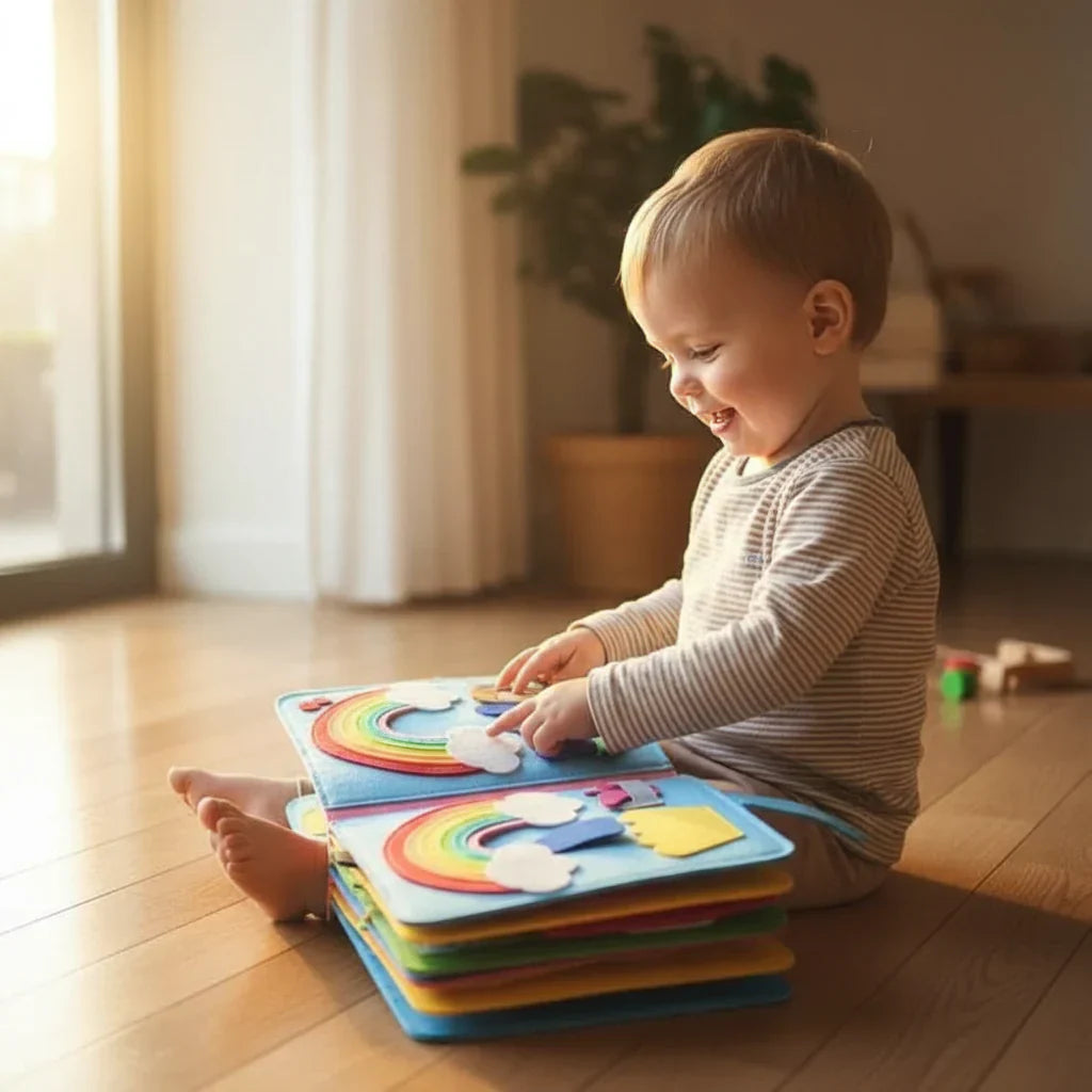 Montessori-Inspired Learning Book for Children | Interactive Stories and Educational Activities