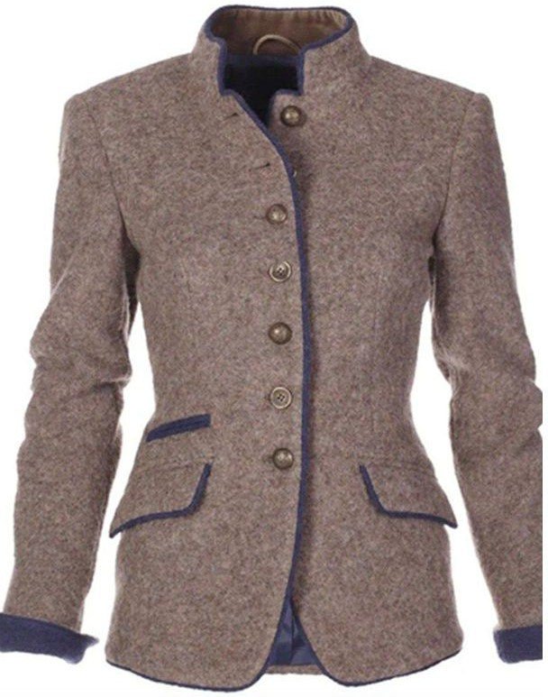 Women's Multiple Buttons Blazer | Retro