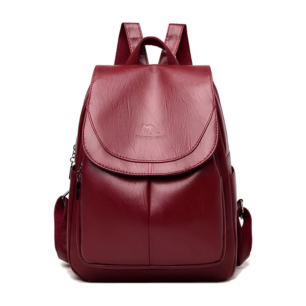 Women's Leather Backpack – Stylish and Functional | Ideal for Daily Use and Office