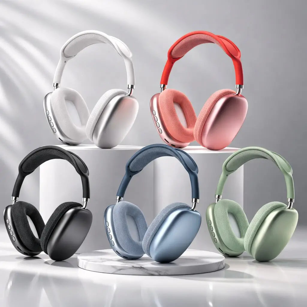 Over-Ear Bluetooth Noise Cancelling Headphones with Active Noise Cancellation (ANC)