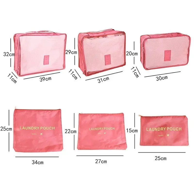 Packing Cubes | Suitcase Organizer | Travel Bag Set for Organization and Clarity