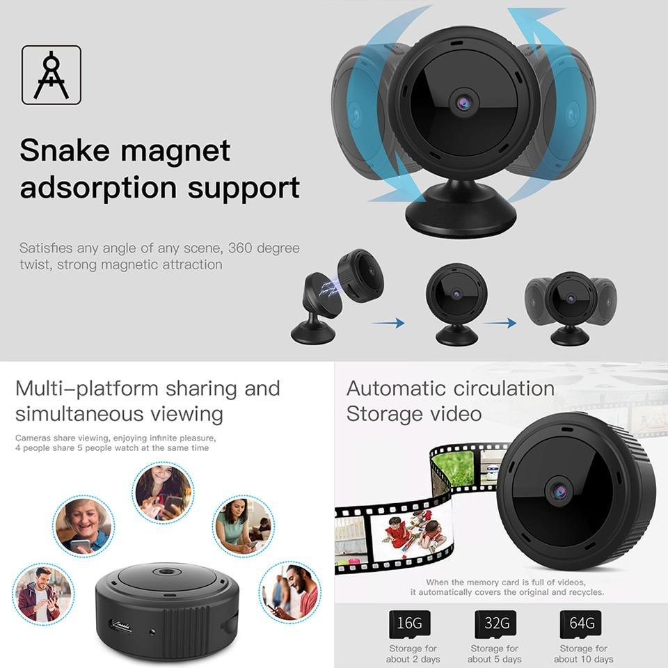 1080P WiFi Security Camera with Night Vision