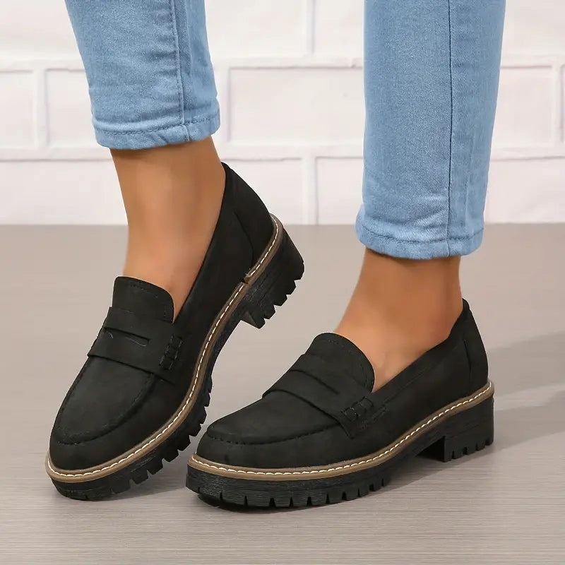 Women’s Platform Loafer | Slip-On