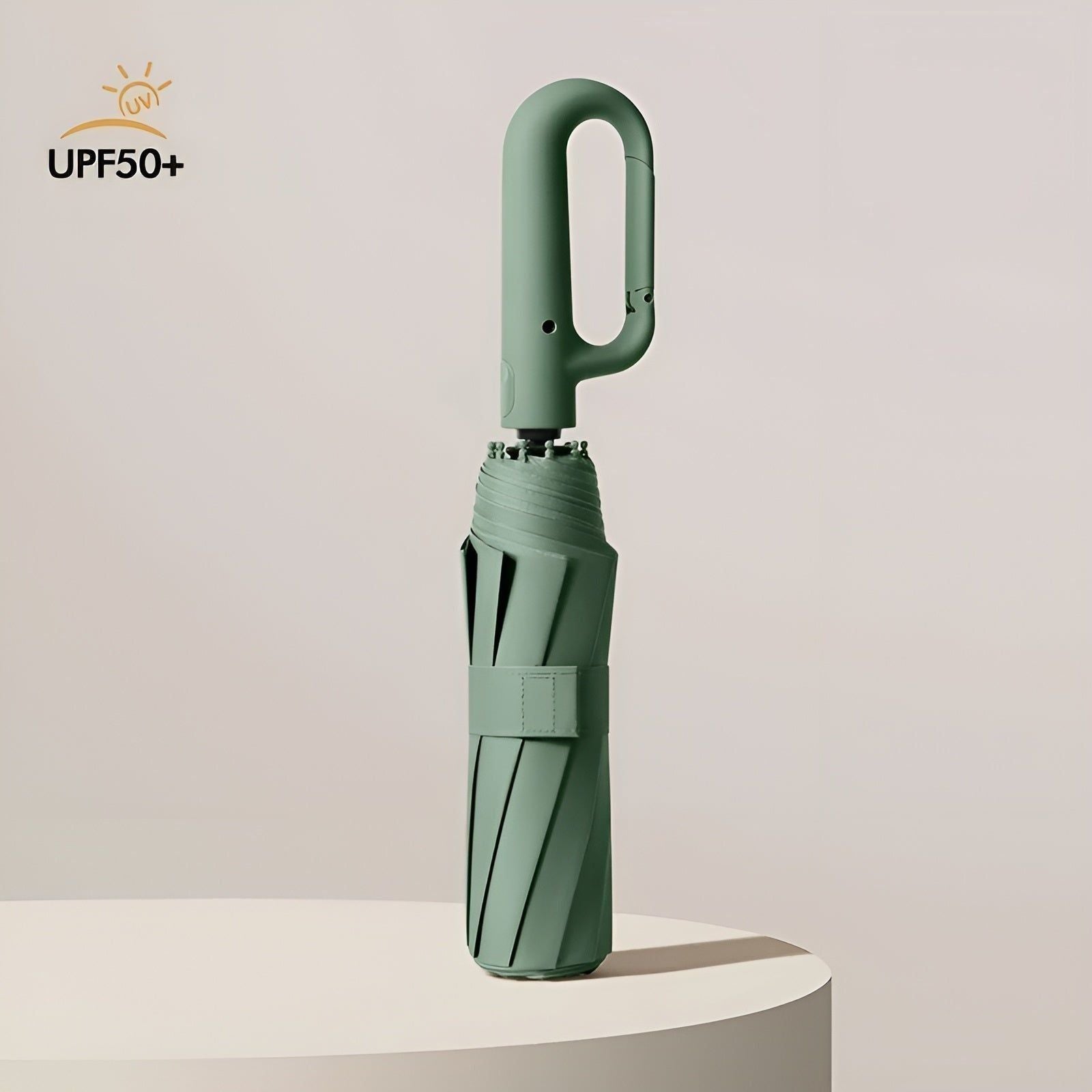 Automatic Strap Handle Folding Umbrella