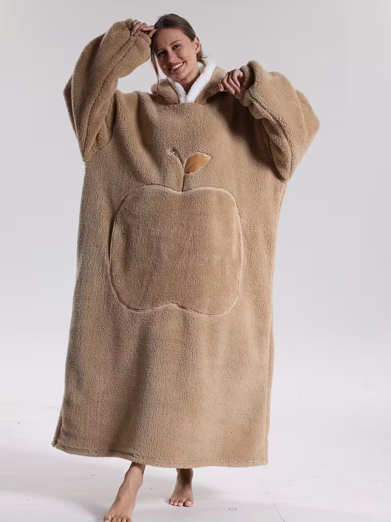 Cozy Hoodie Blanket | Sleeved Blanket | Wearable Hoodie Blanket