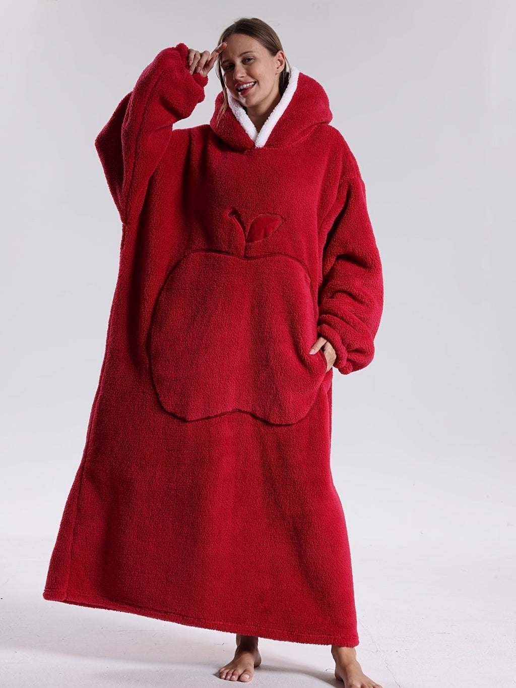 Cozy Hoodie Blanket | Sleeved Blanket | Wearable Hoodie Blanket