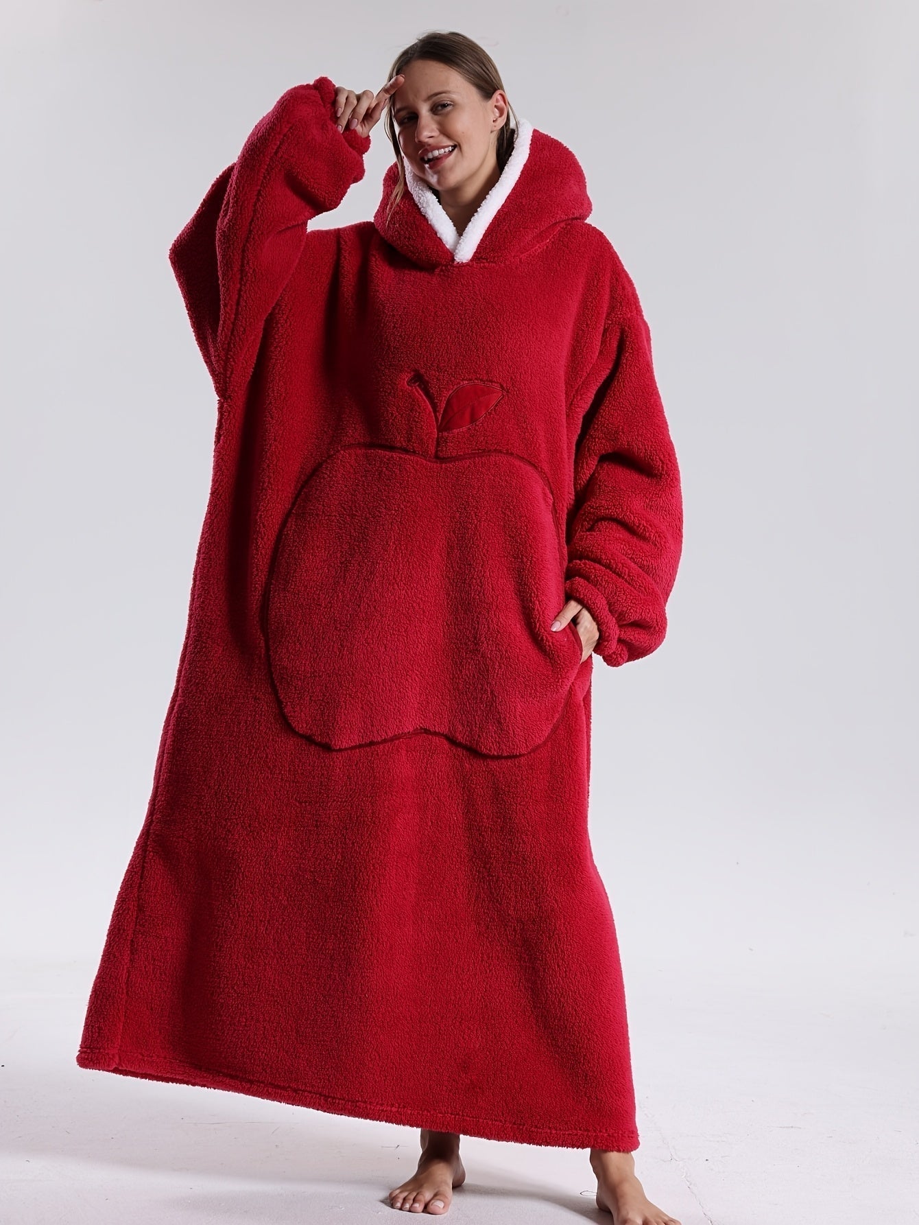Cozy Hoodie Blanket | Sleeved Blanket | Wearable Hoodie Blanket