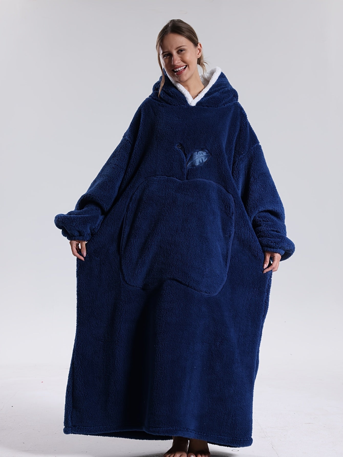 Cozy Hoodie Blanket | Sleeved Blanket | Wearable Hoodie Blanket