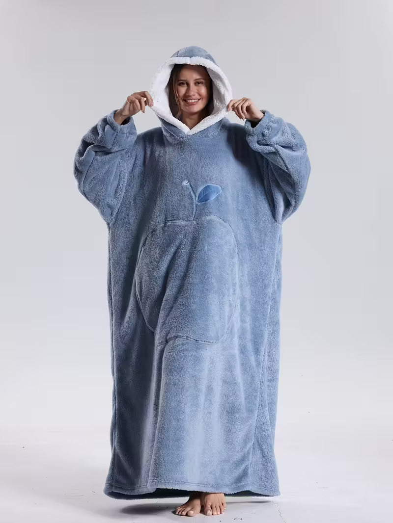 Cozy Hoodie Blanket | Sleeved Blanket | Wearable Hoodie Blanket