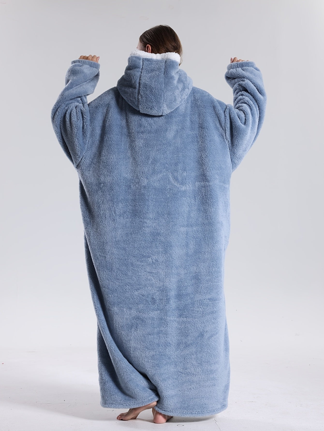 Cozy Hoodie Blanket | Sleeved Blanket | Wearable Hoodie Blanket