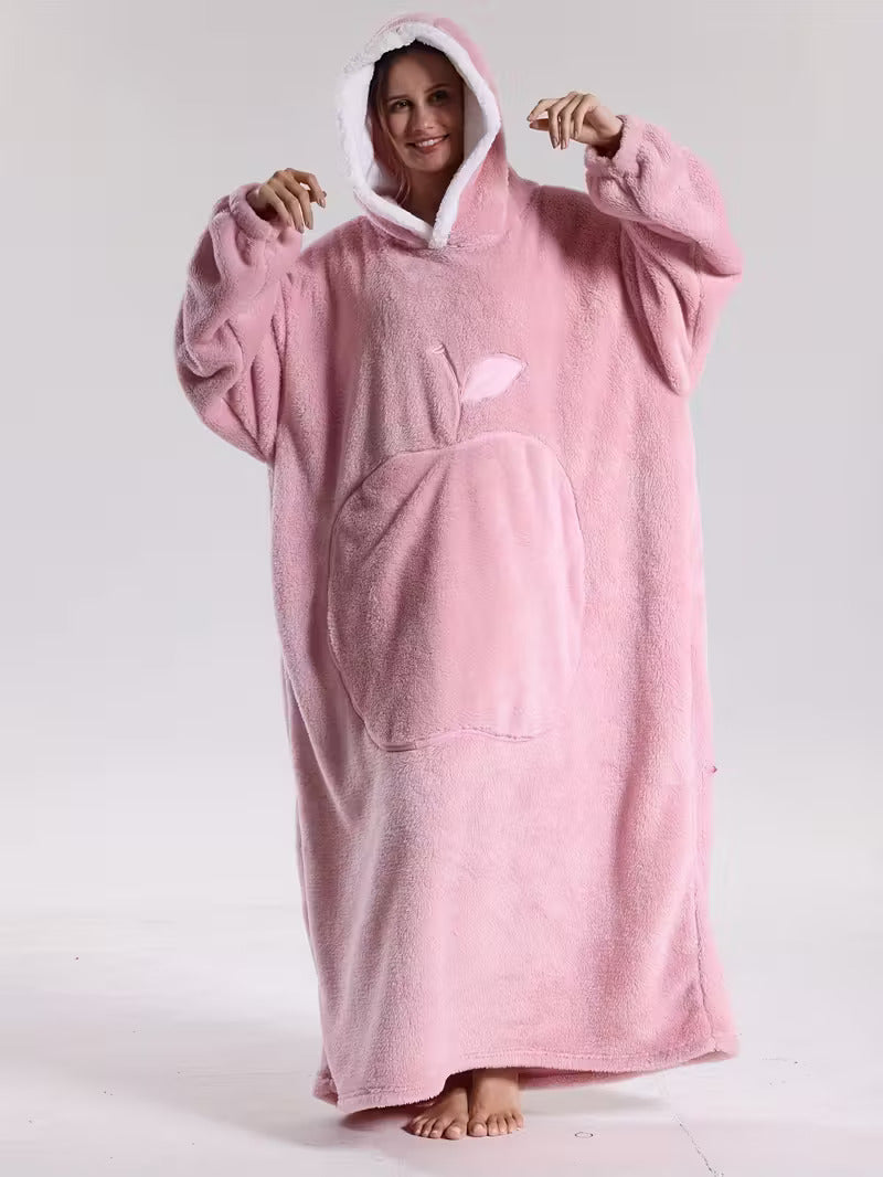 Cozy Hoodie Blanket | Sleeved Blanket | Wearable Hoodie Blanket