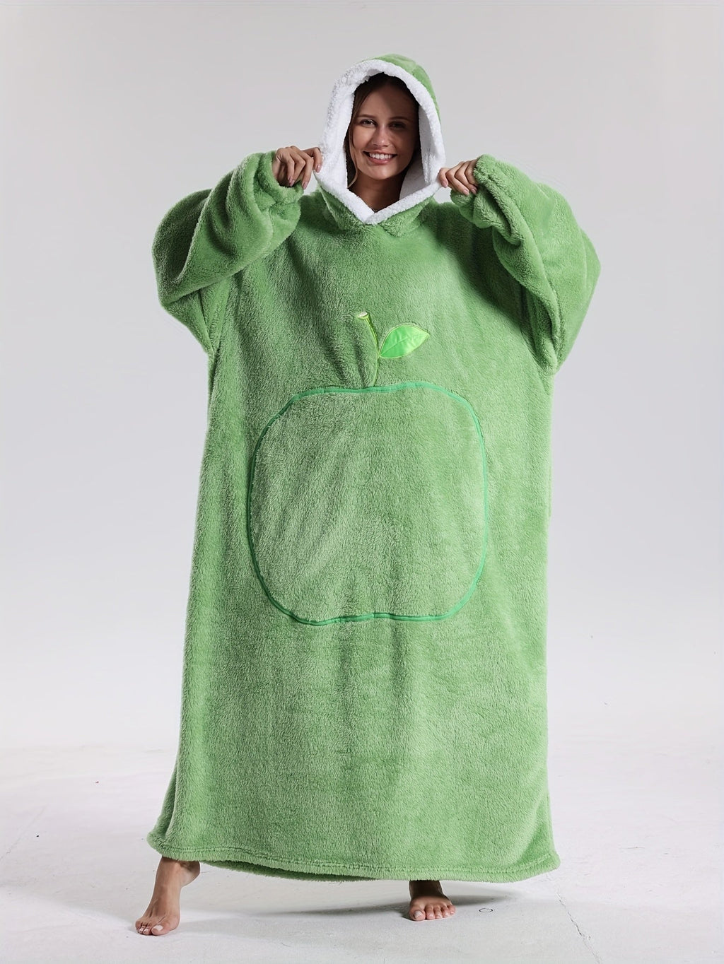 Cozy Hoodie Blanket | Sleeved Blanket | Wearable Hoodie Blanket