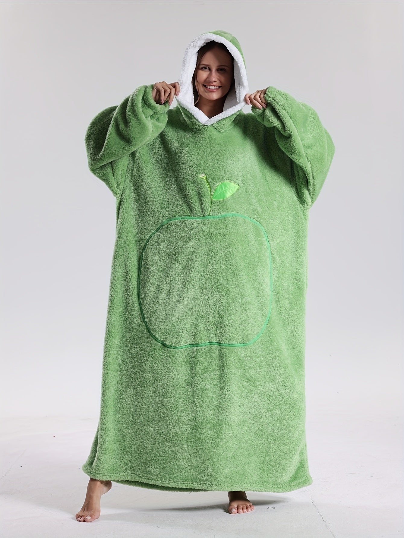 Cozy Hoodie Blanket | Sleeved Blanket | Wearable Hoodie Blanket