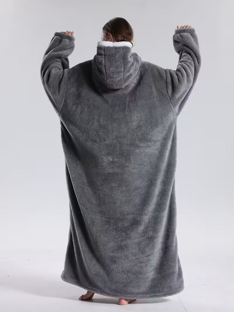 Cozy Hoodie Blanket | Sleeved Blanket | Wearable Hoodie Blanket