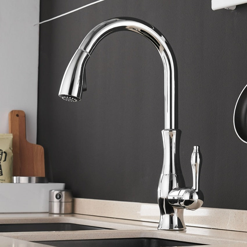 Pull-Out Kitchen Faucet | Sink Tap | Kitchen Sink Faucet