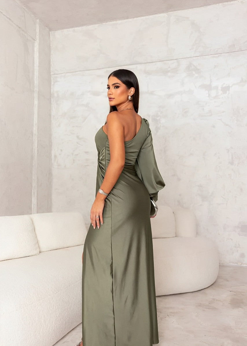 Party One-Shoulder Dress | Maxi