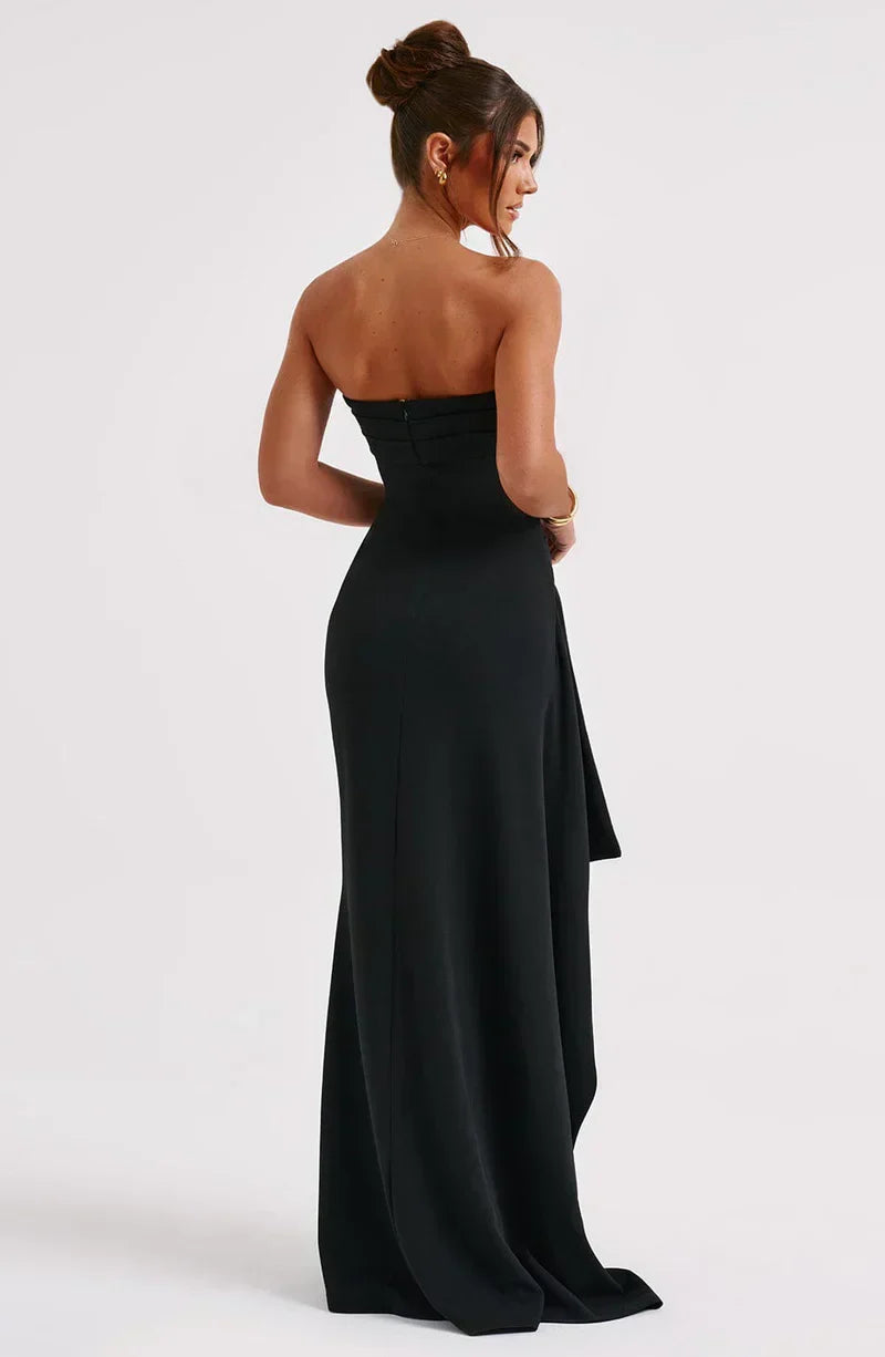 Party Tube Top Dress | Maxi