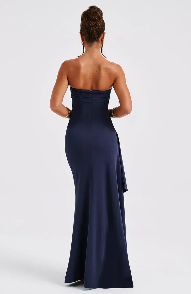 Party Tube Top Dress | Maxi