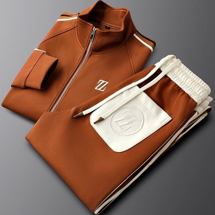 Men's 2 Piece Set Tracksuits | Zip Up